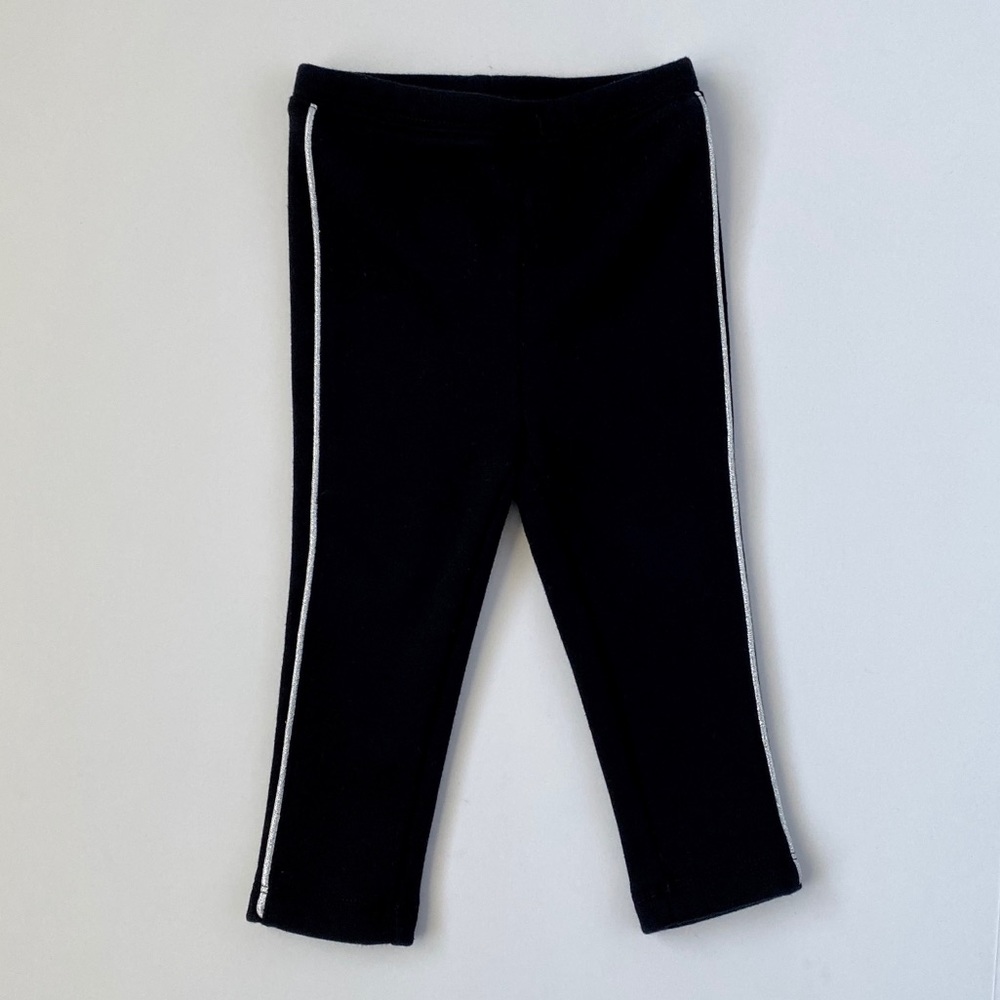 Black Old Navy Toddler Girl Cozy-Lined Leggings